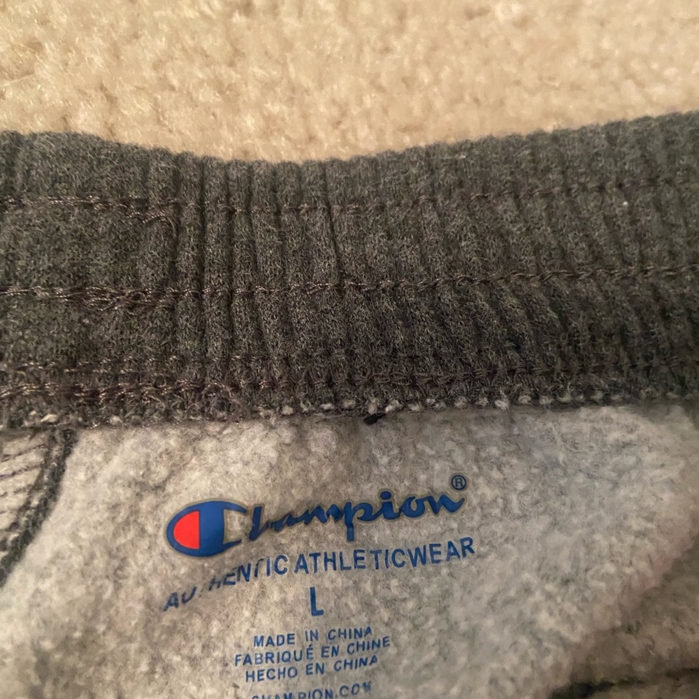 grey champion sweat pants